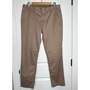 Bonobos‎ Thursday Tailored Fit Chinos Khaki Tan Mens Size 35x32 Cotton Blend